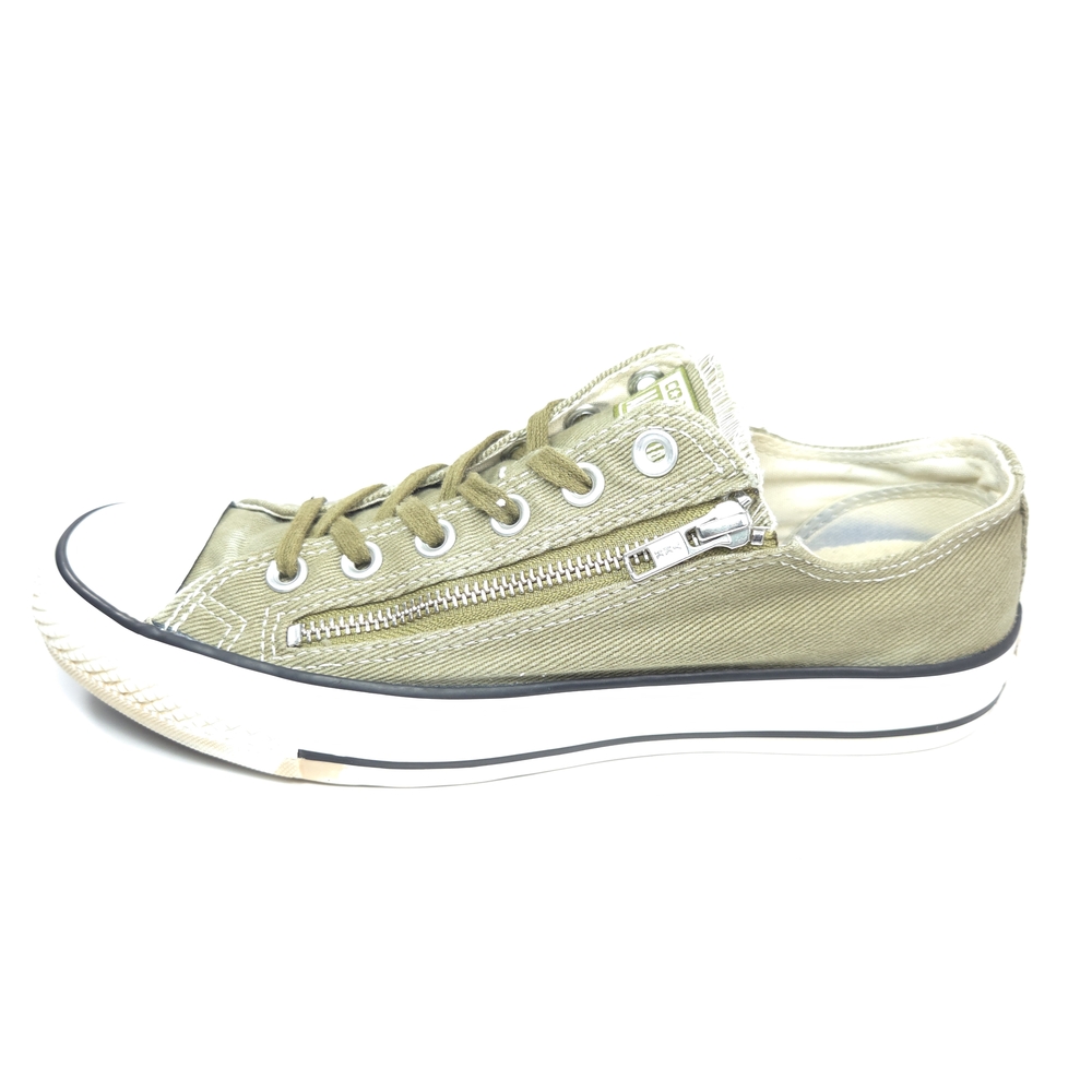 Converse Chuck Taylor All Star Double Zip Ox Cactus Green W 9.5/ M 7.5